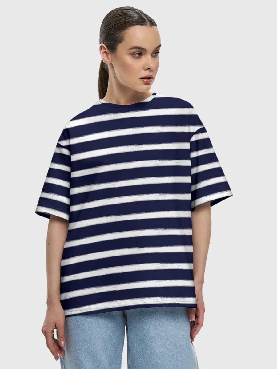 Women's oversized cotton T-shirt