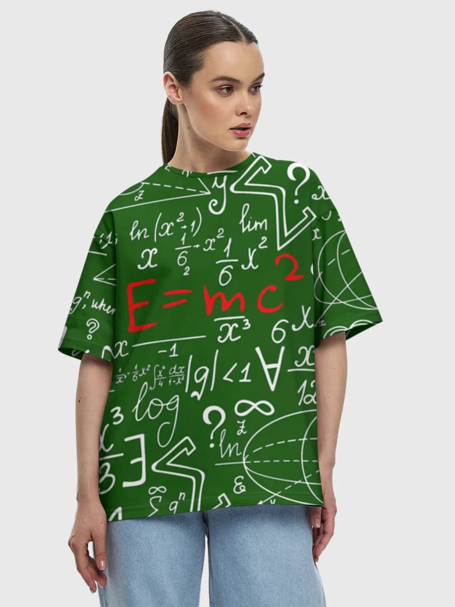 Women's oversized cotton T-shirt