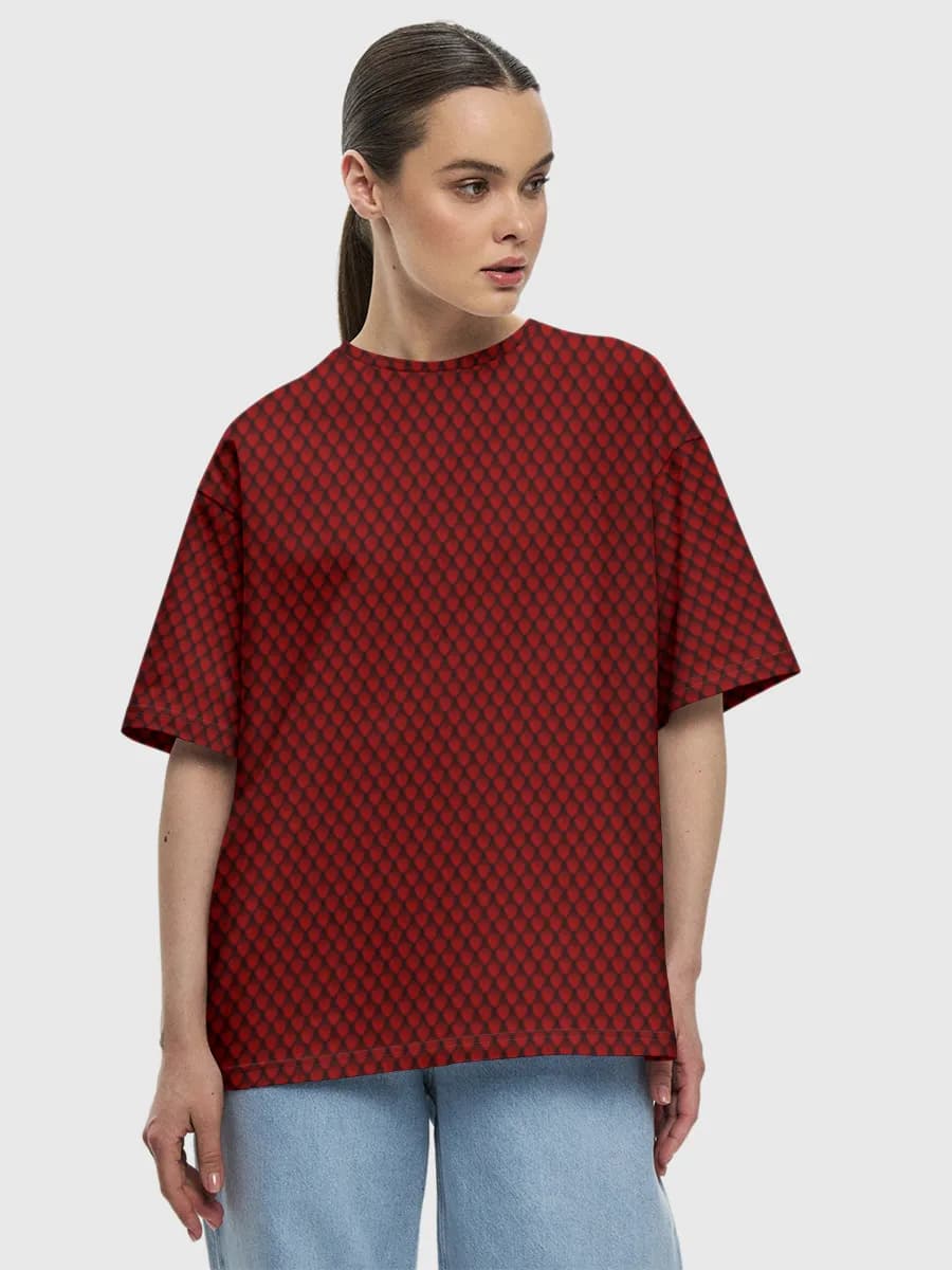 Women's oversized cotton T-shirt