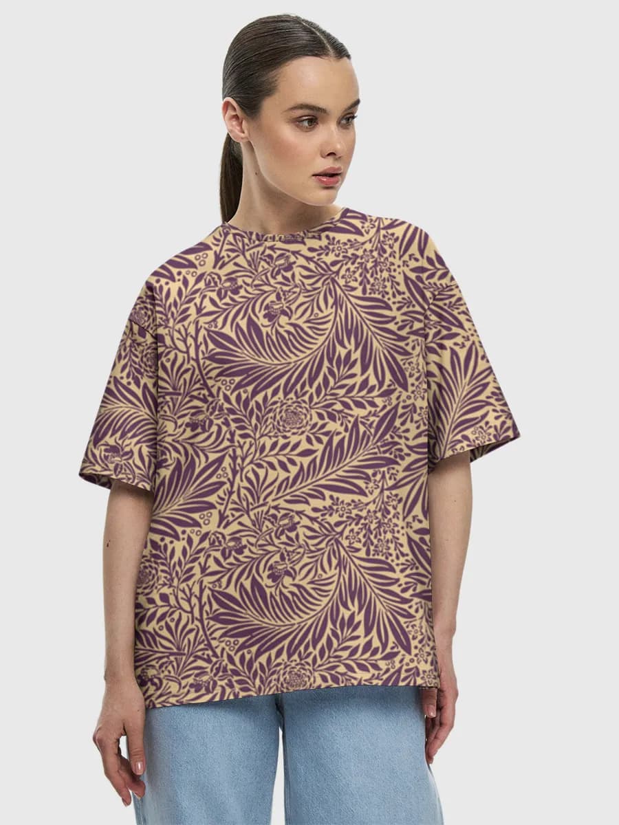 Women's oversized cotton T-shirt