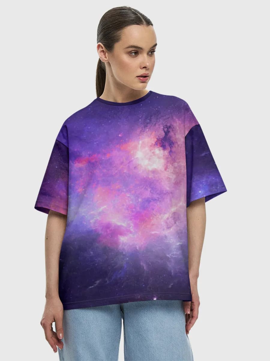 Violet Cosmic Nebula
