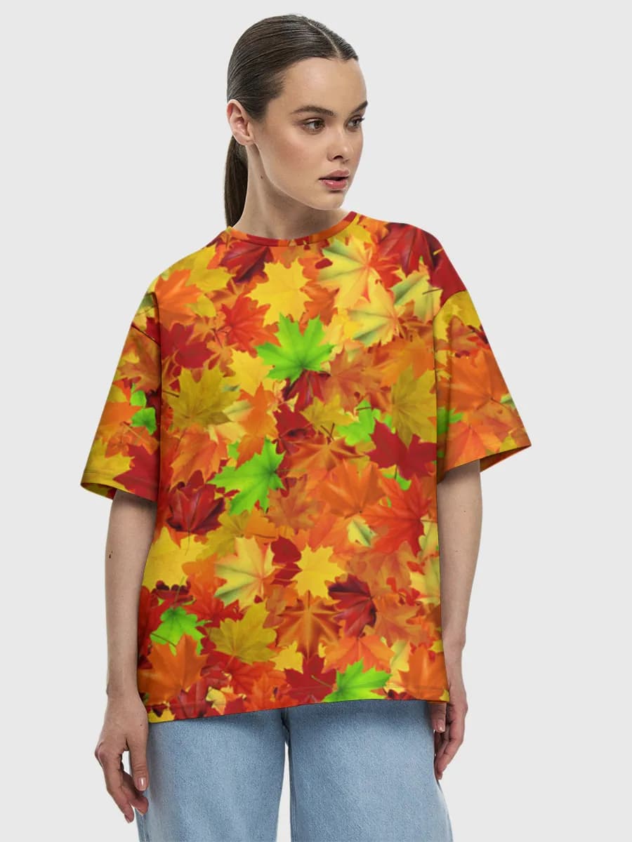Women's oversized cotton T-shirt