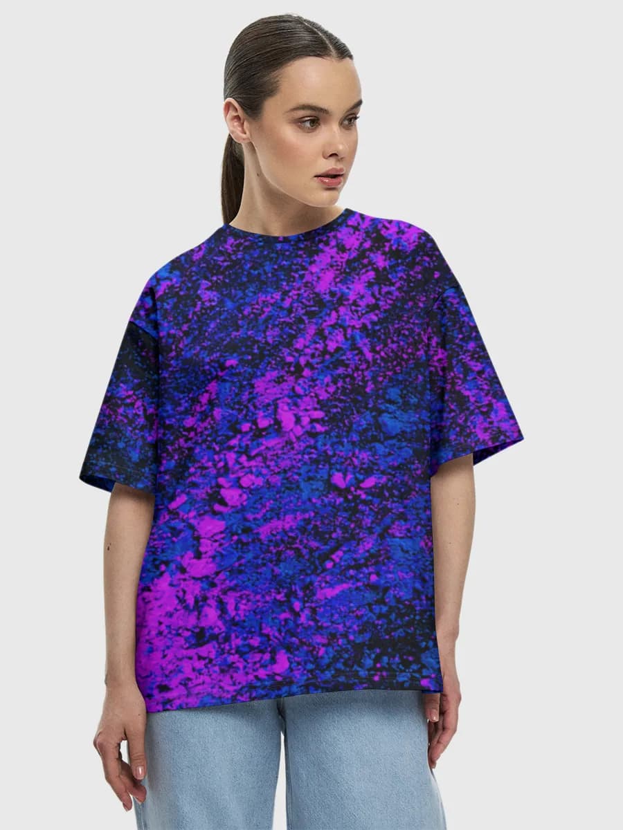 Women's oversized cotton T-shirt