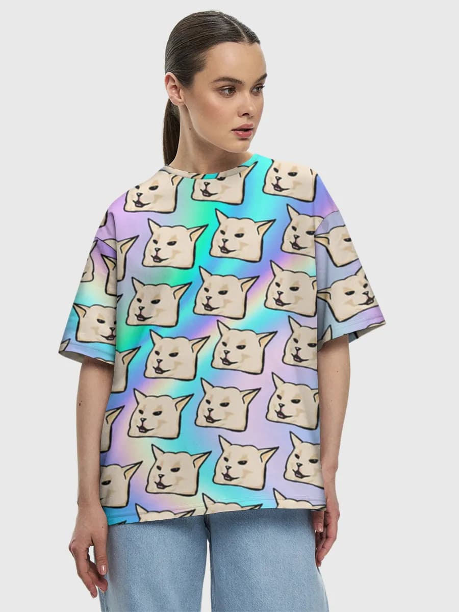 Rainbow Meme Cat Faces