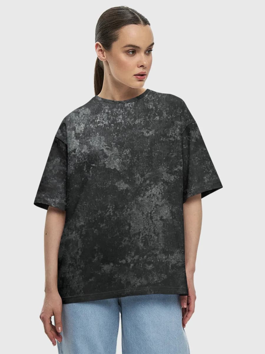 Women's oversized cotton T-shirt