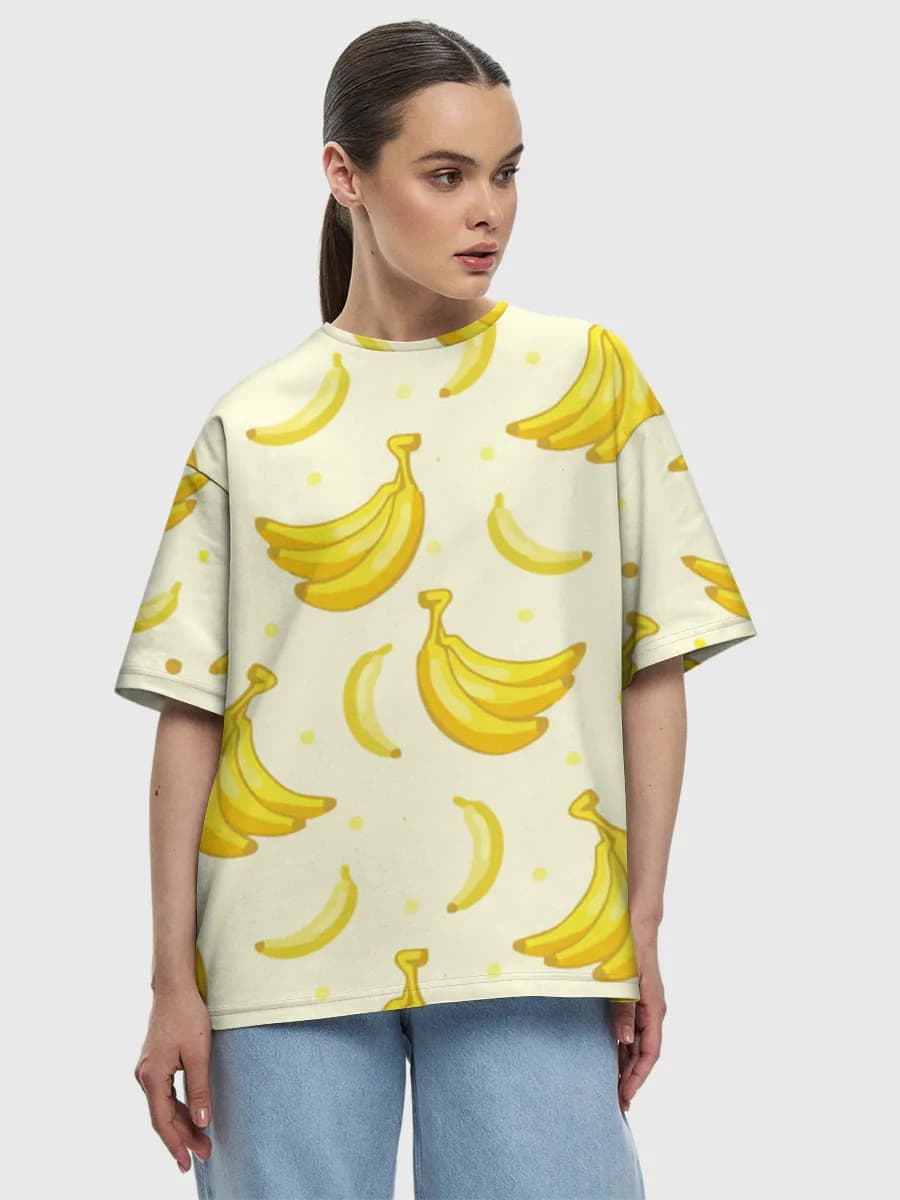 Playful Banana Illustration