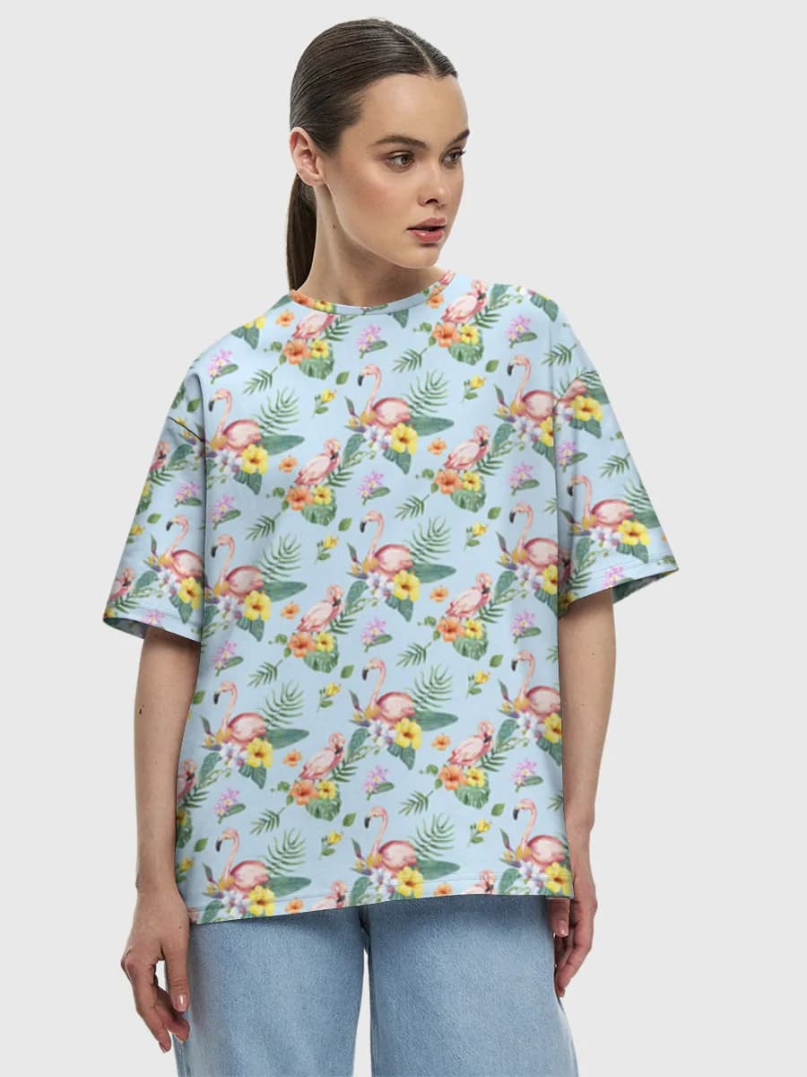 Tropical Flamingo Florals