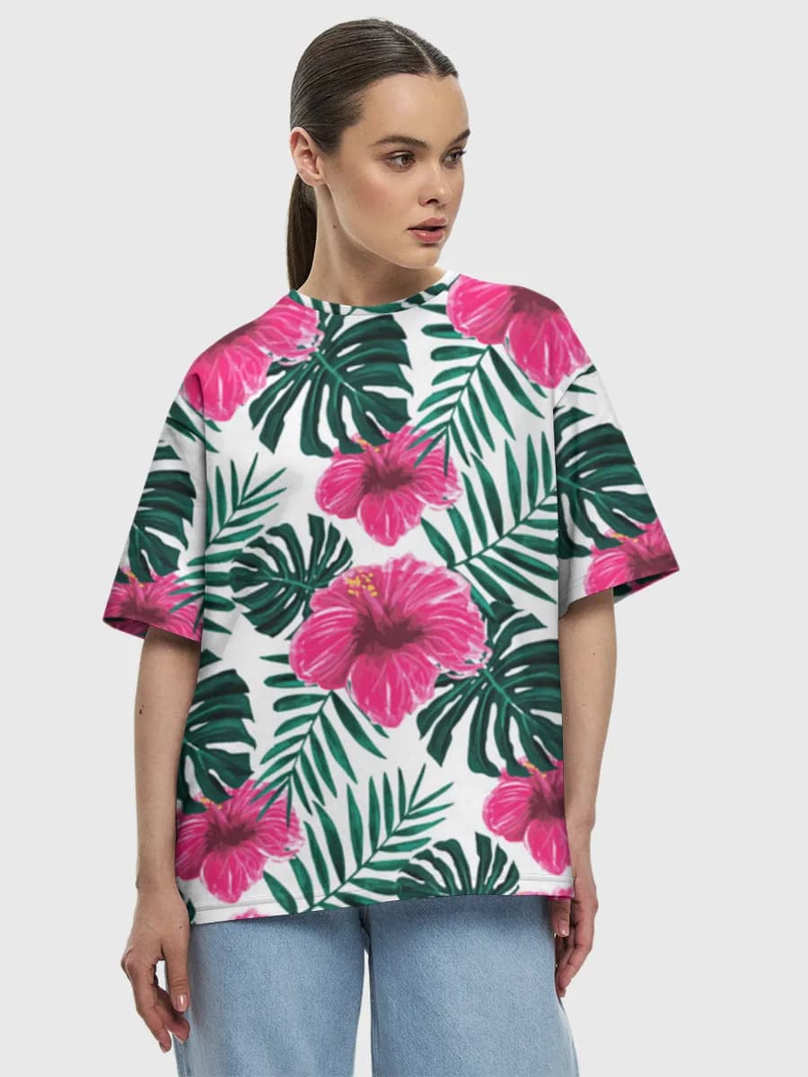 Tropical Hibiscus Leaves