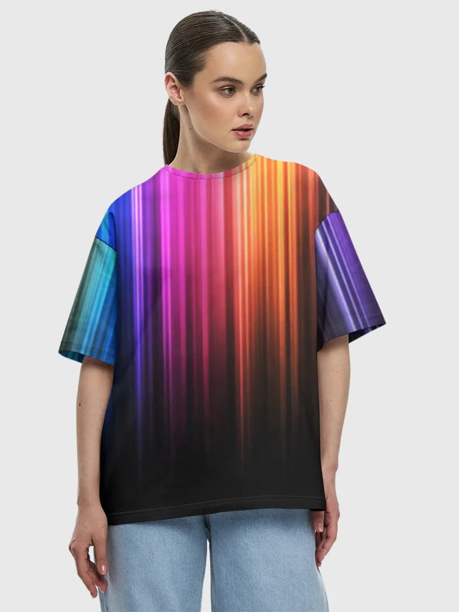 Rainbow Light Streaks
