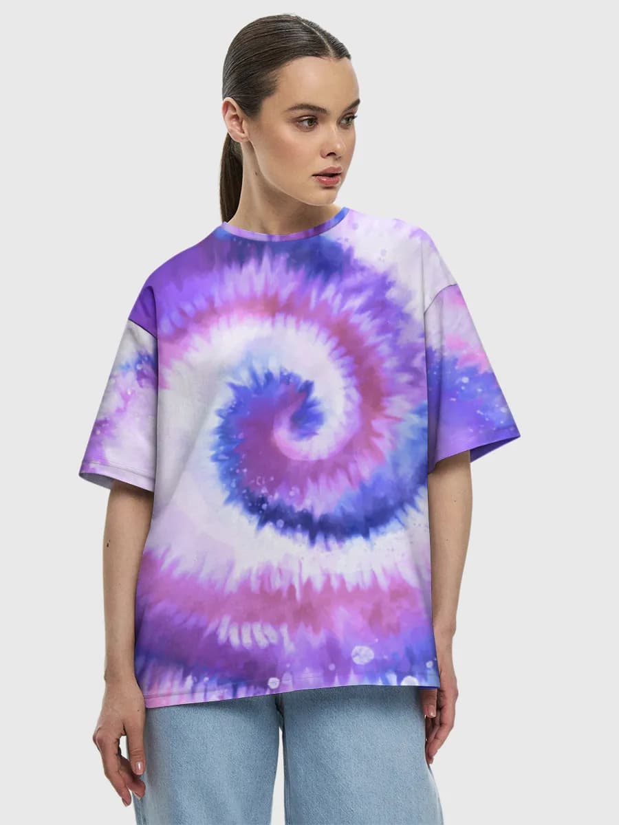 Women's oversized cotton T-shirt