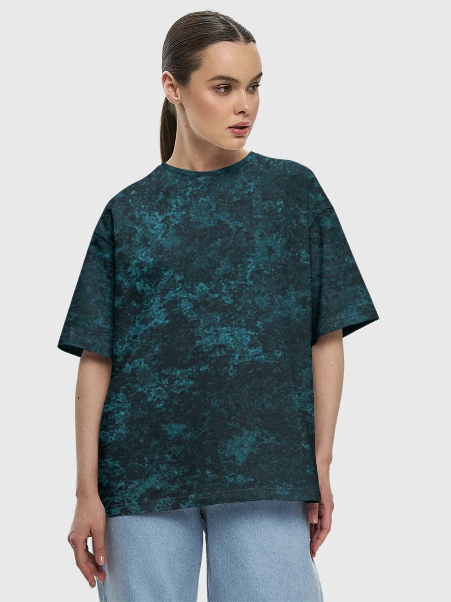 Dark Teal Grunge Texture