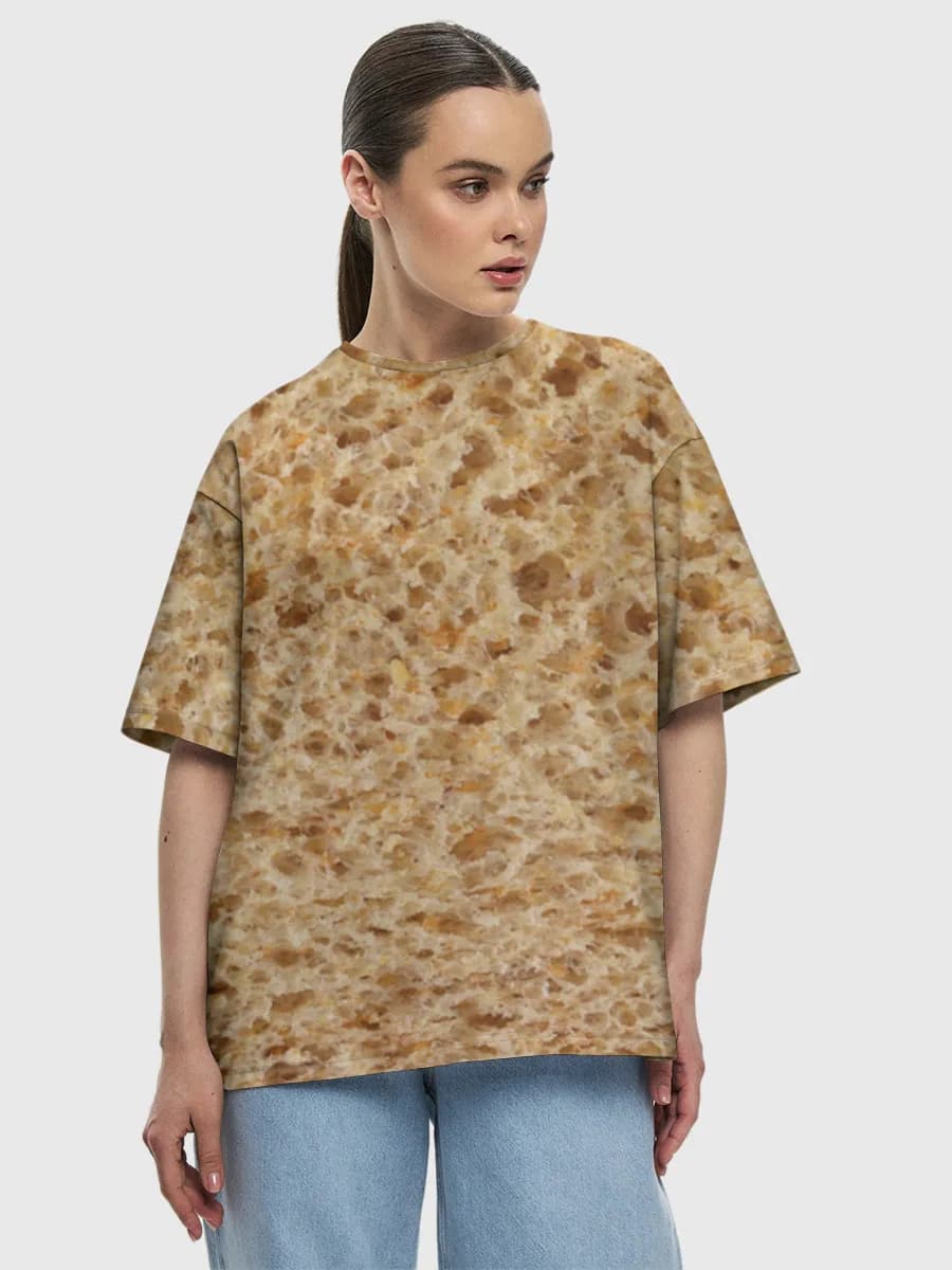 Women's oversized cotton T-shirt