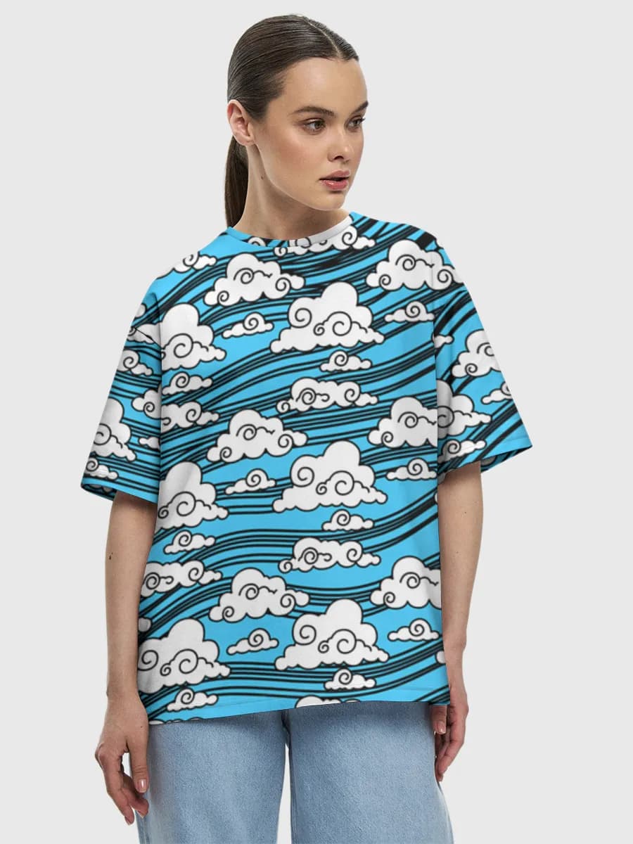 Whimsical Cloud Waves