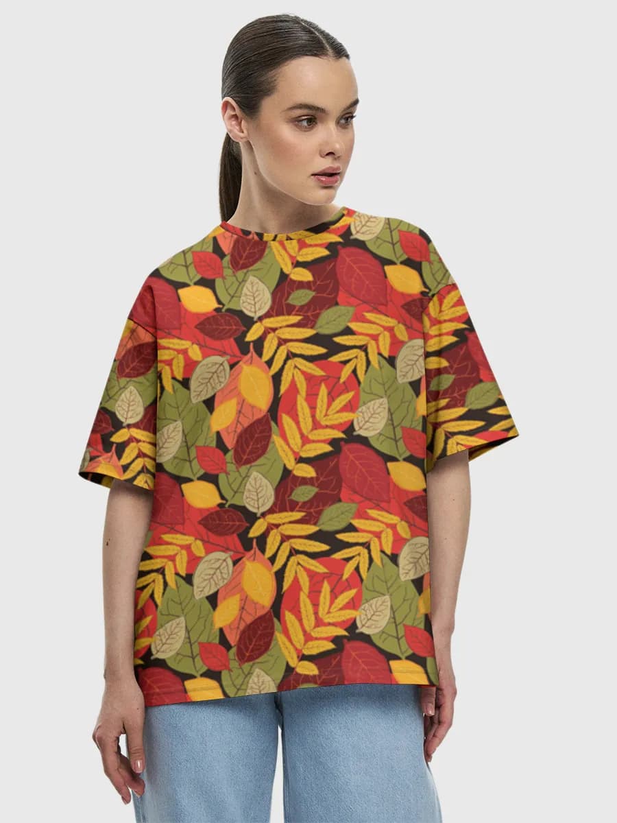 Women's oversized cotton T-shirt