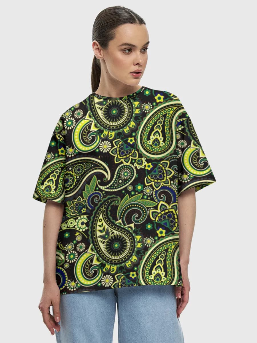 Women's oversized cotton T-shirt
