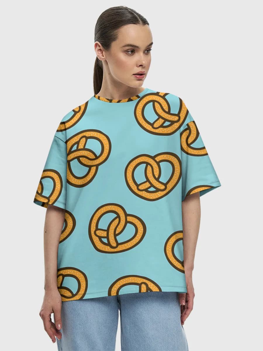Women's oversized cotton T-shirt