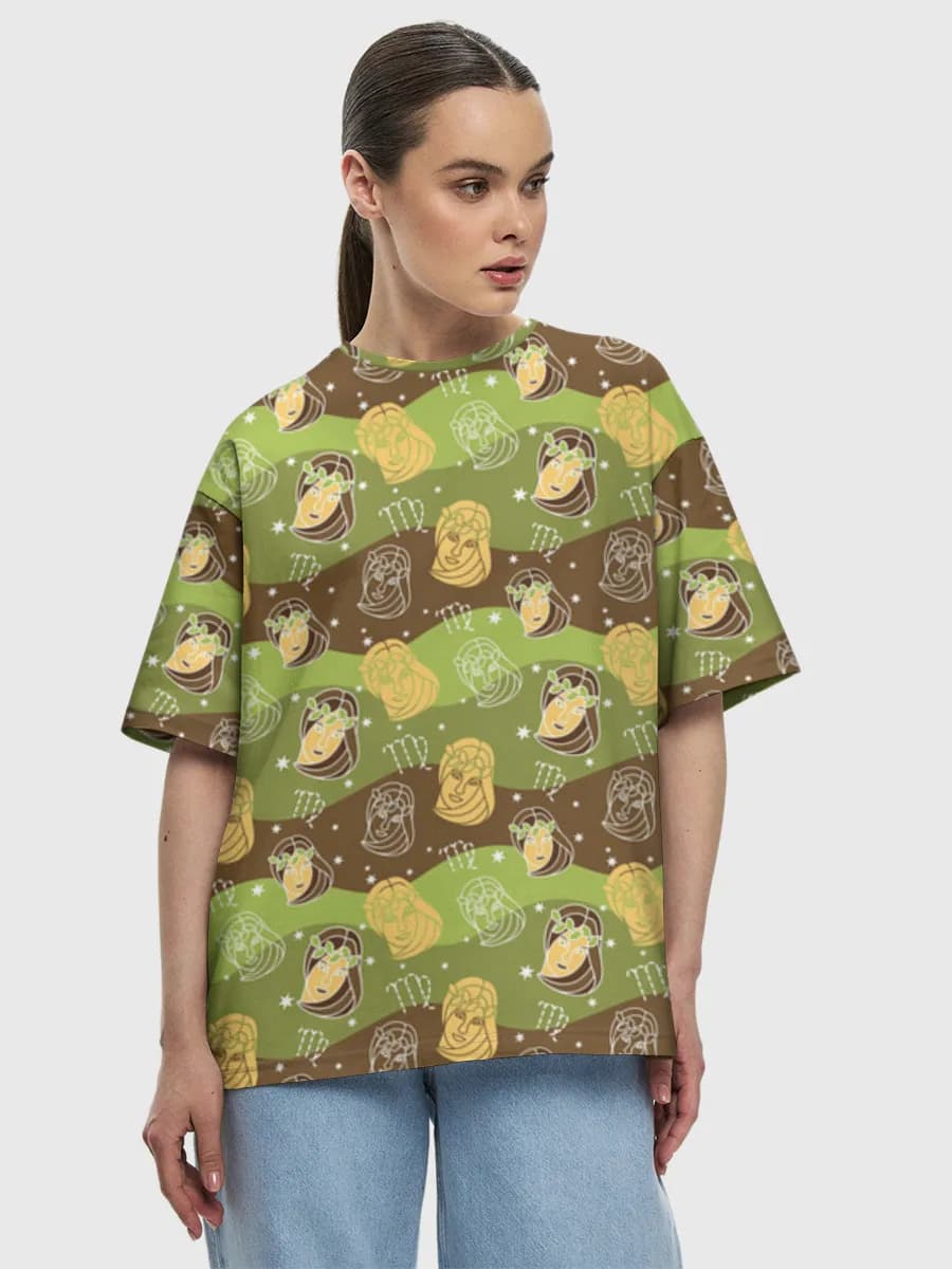 Women's oversized cotton T-shirt