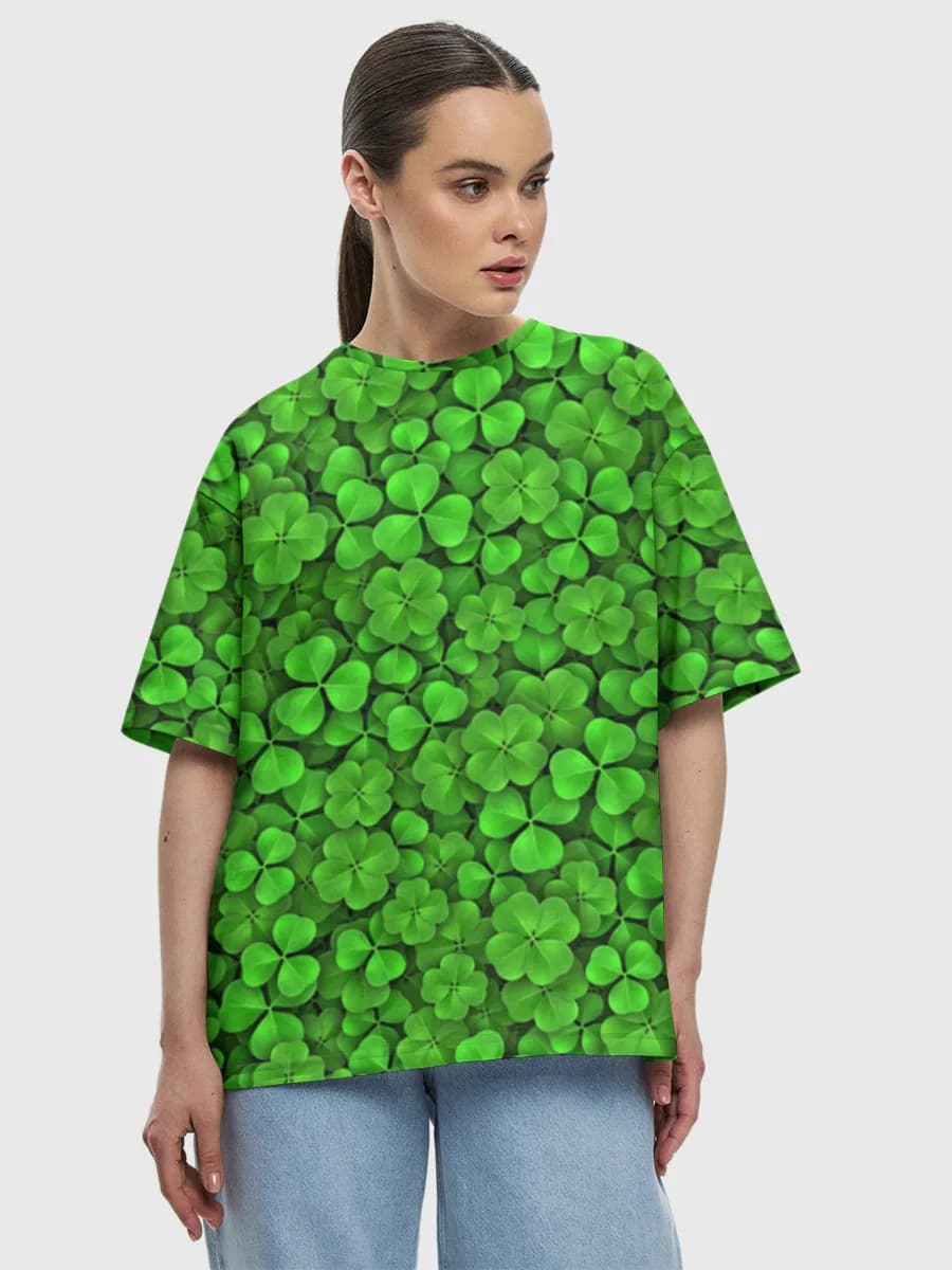 Lucky Green Shamrocks