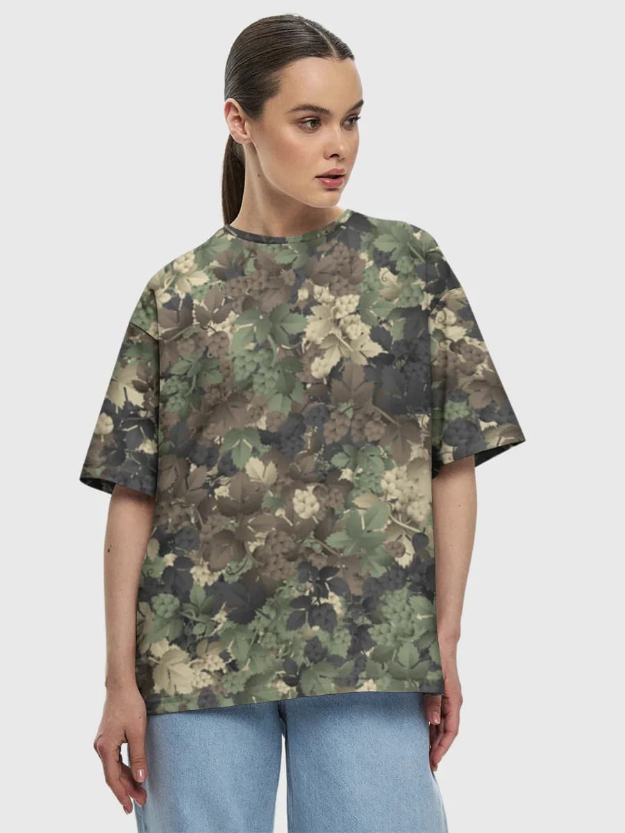 Women's oversized cotton T-shirt