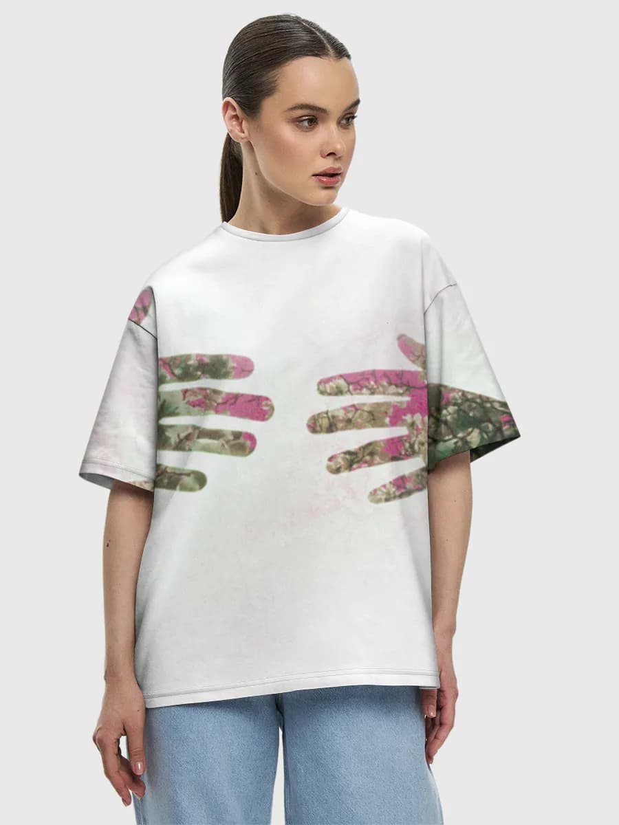 Reaching Hands Blossom Dream
