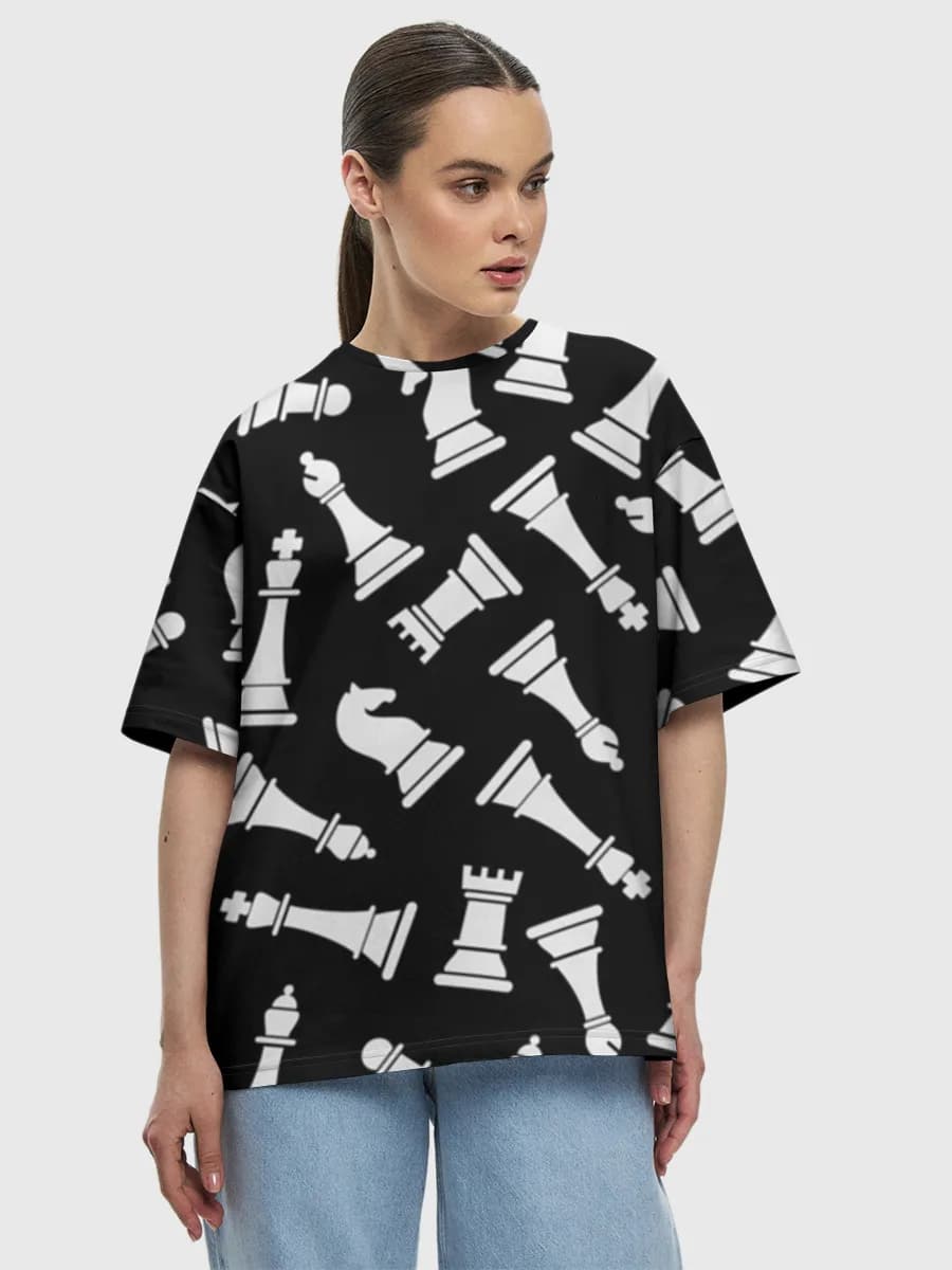Chess Pieces Scatter