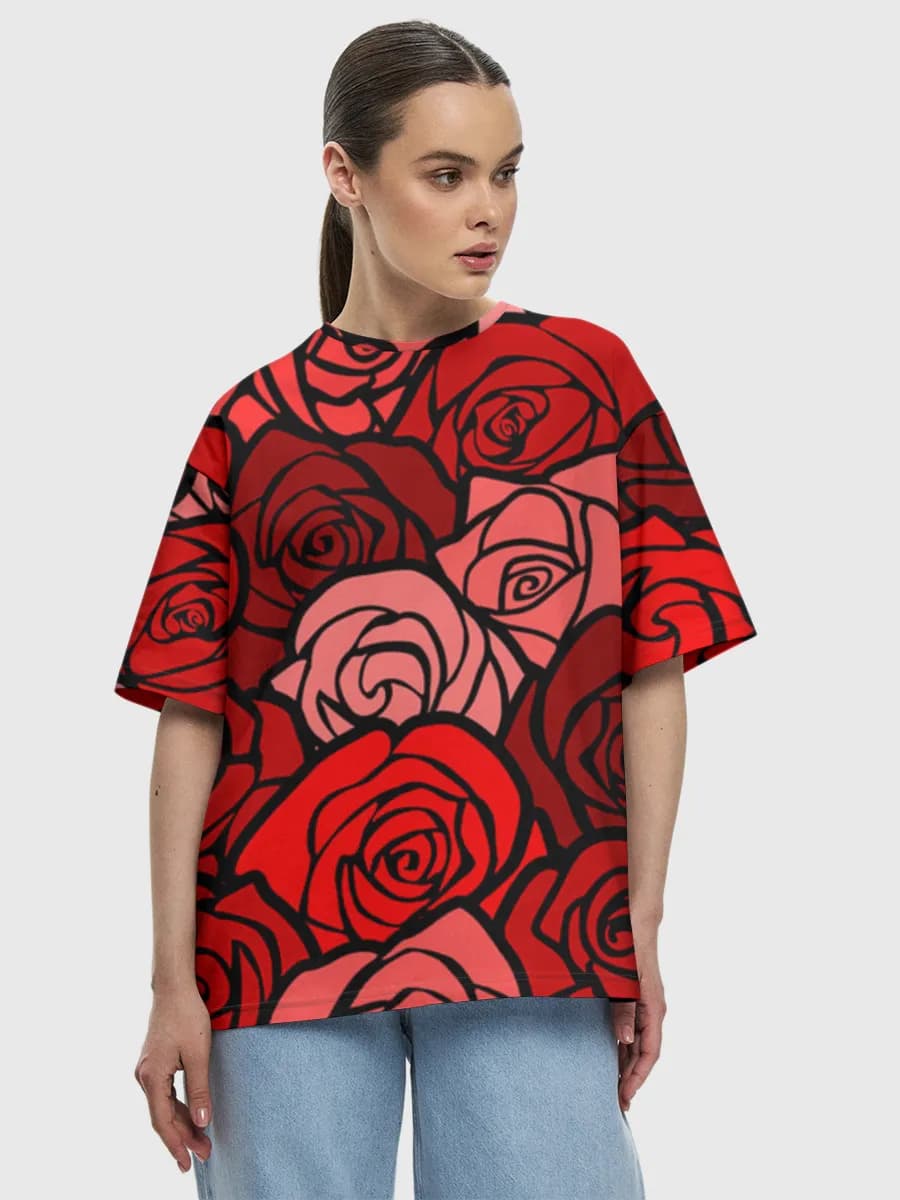 Red And Pink Roses