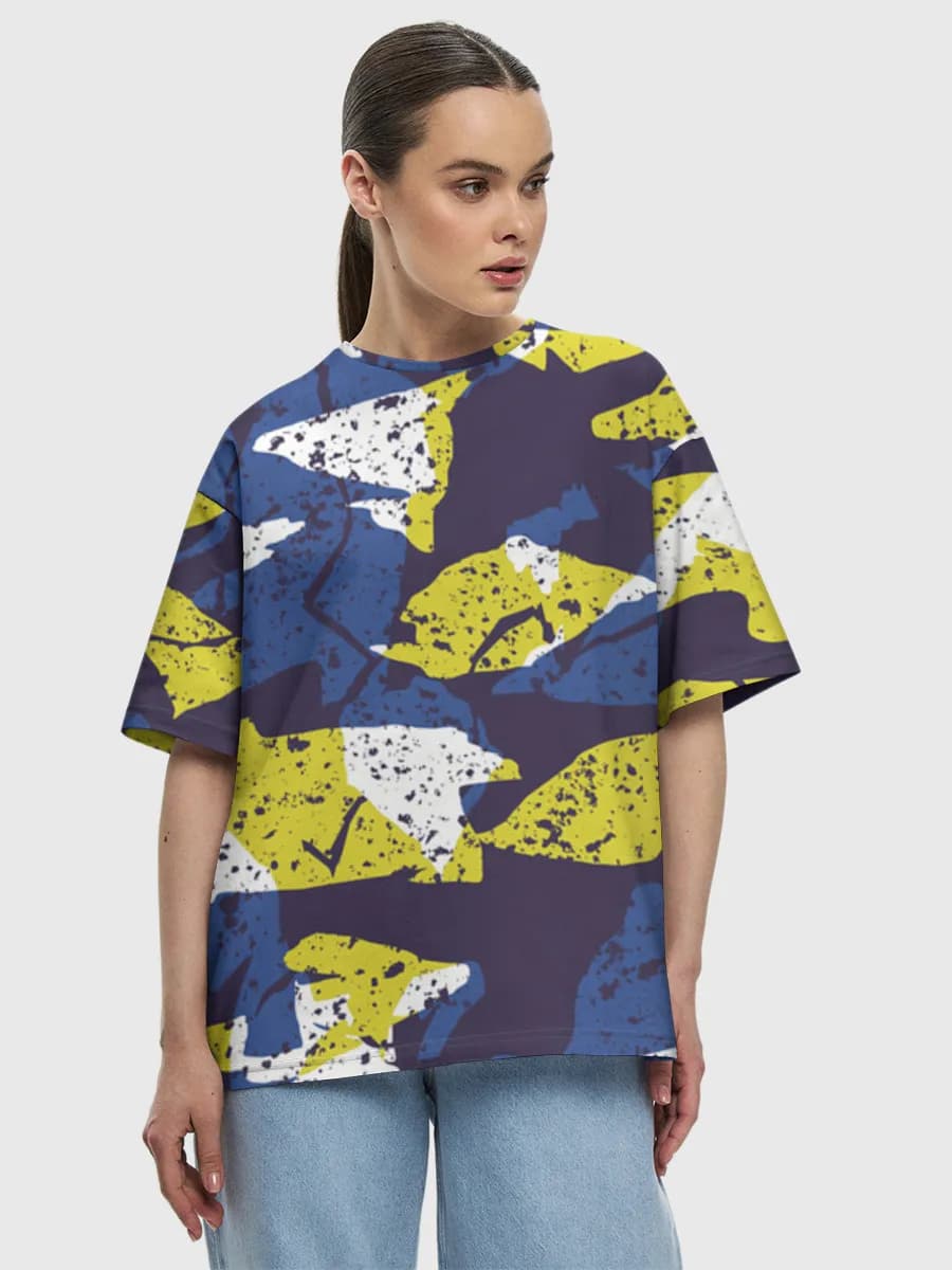 Women's oversized cotton T-shirt