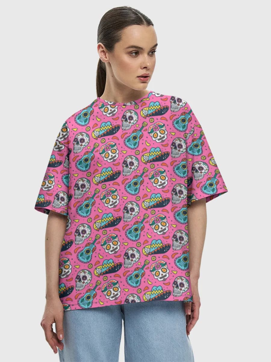 Sugar Skulls Fiesta Vibes