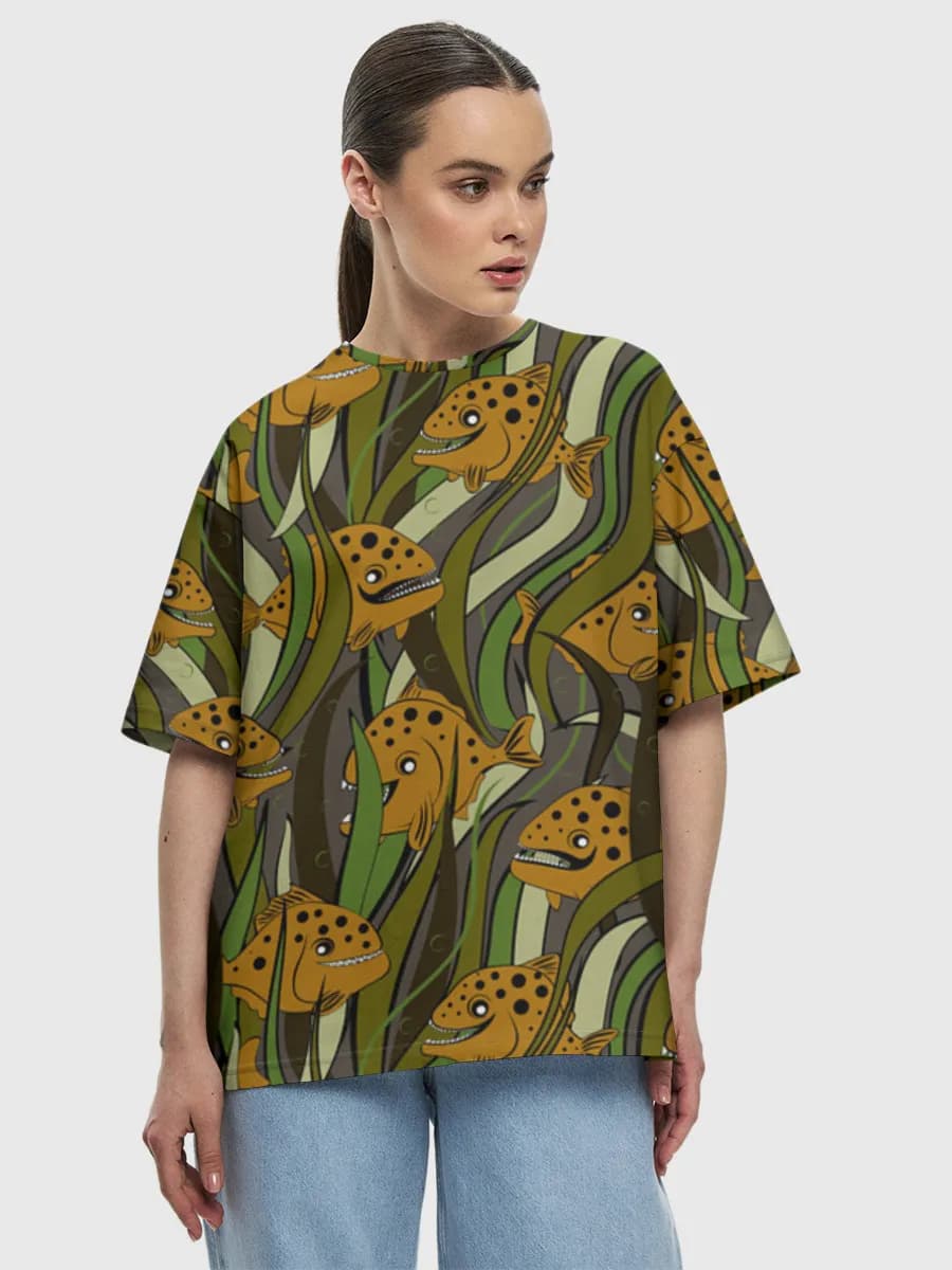 Spotted Fish In Kelp