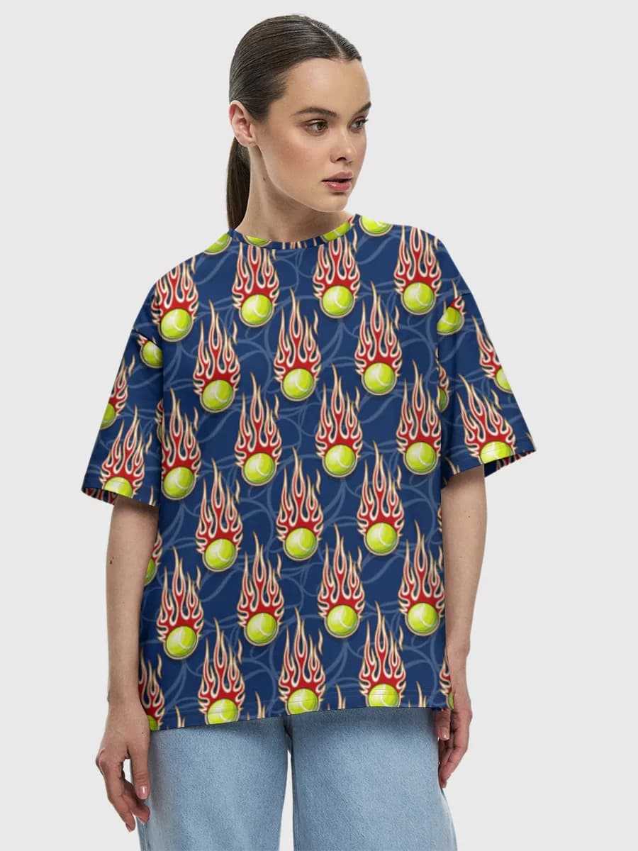 Flaming Tennis Balls