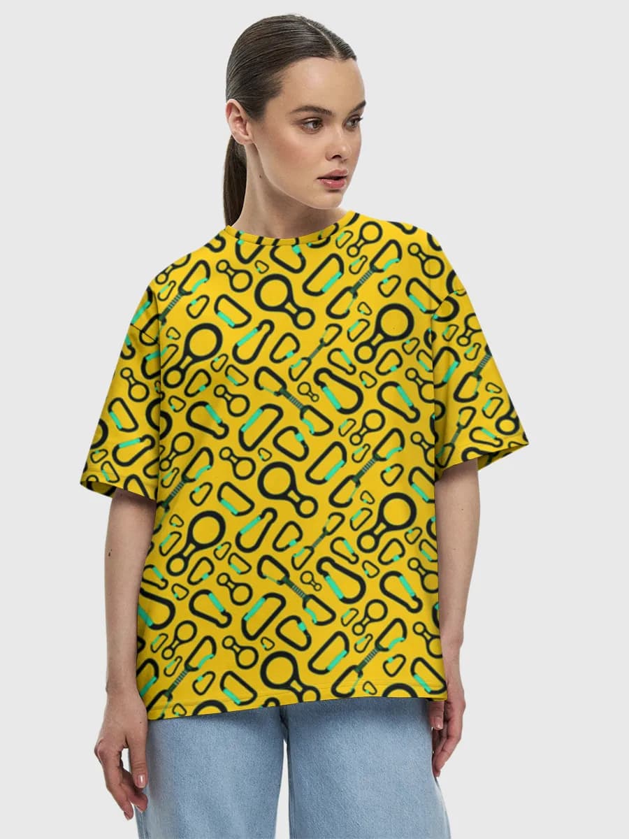 Women's oversized cotton T-shirt
