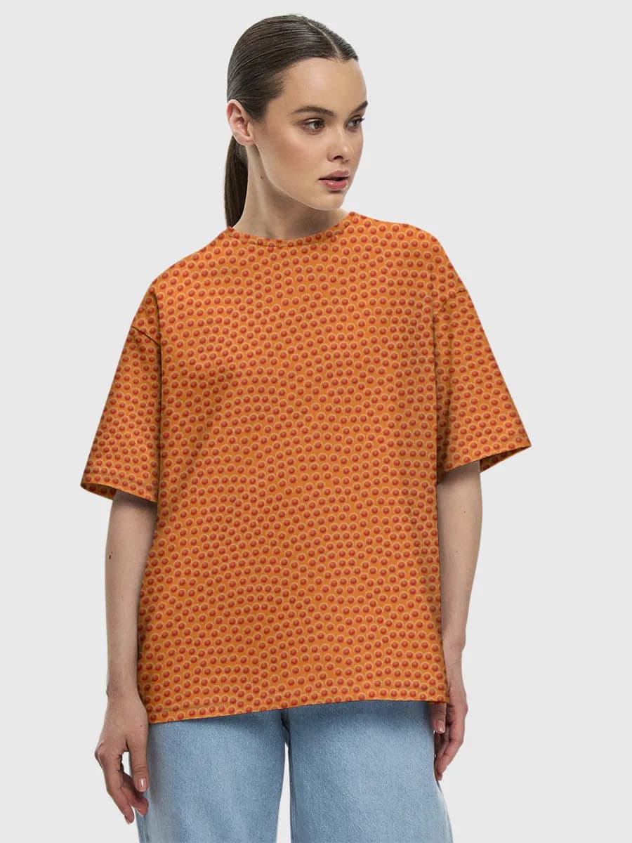 Women's oversized cotton T-shirt