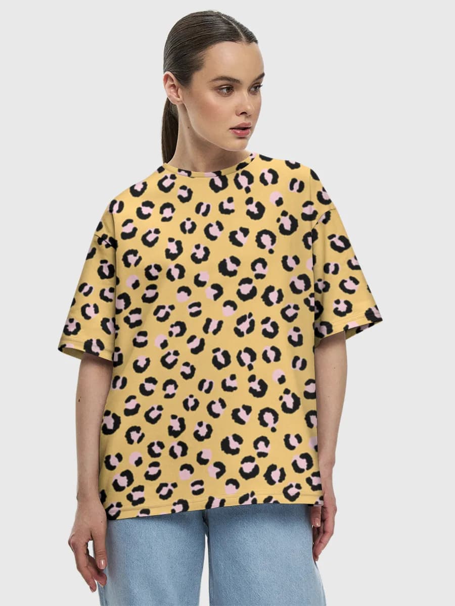 Women's oversized cotton T-shirt
