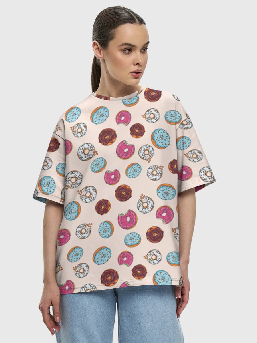 Colorful Donut Sprinkle Print