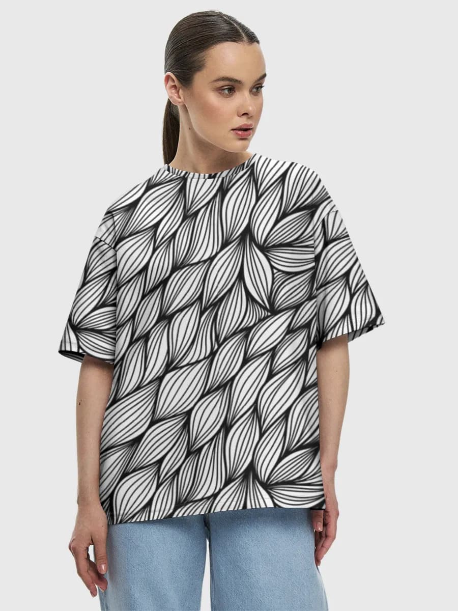 Abstract Leaf Linework