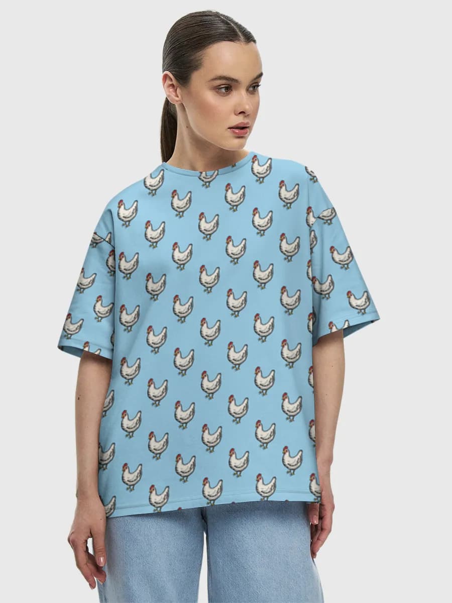 Cute Chicken Print
