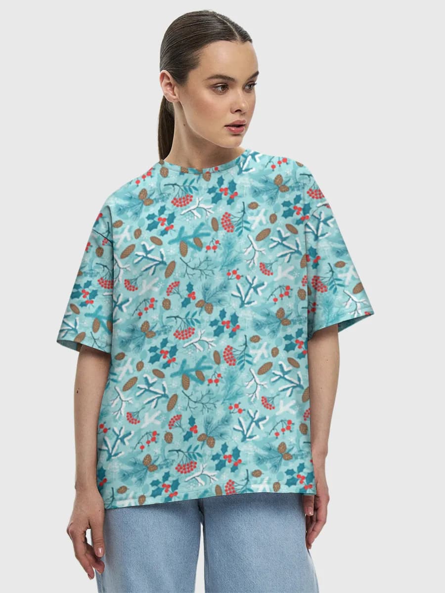 Women's oversized cotton T-shirt