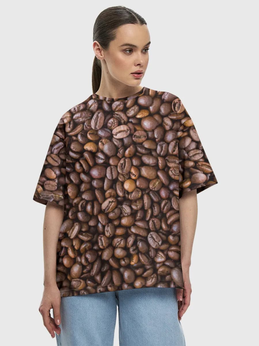 Women's oversized cotton T-shirt