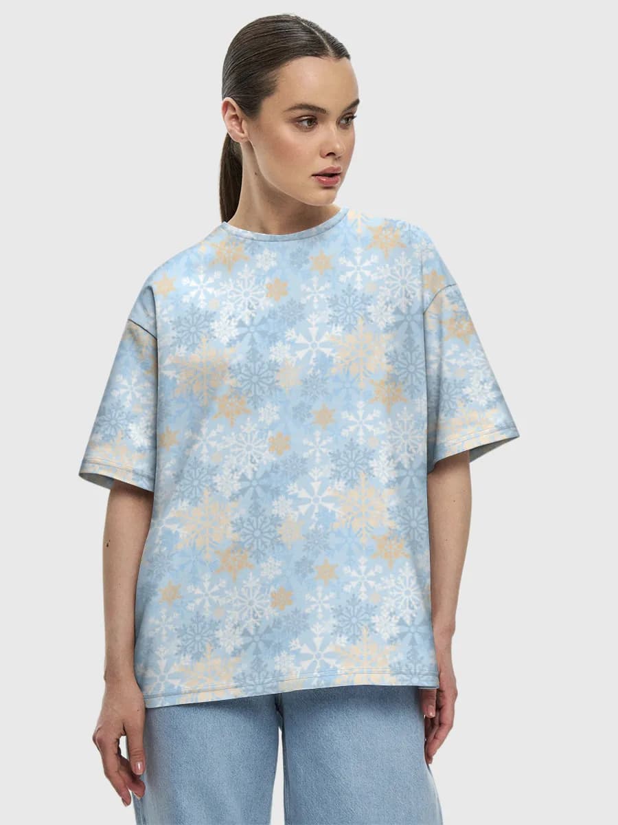 Winter Snowflake Print
