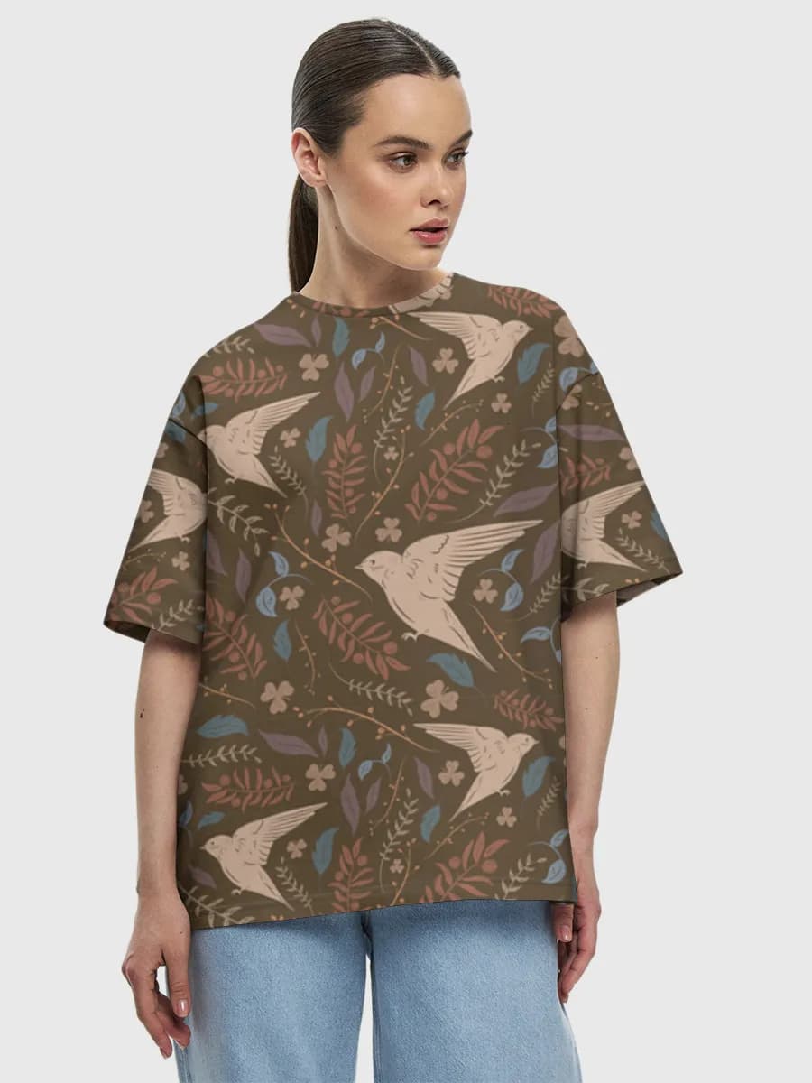 Vintage Birds And Botanicals