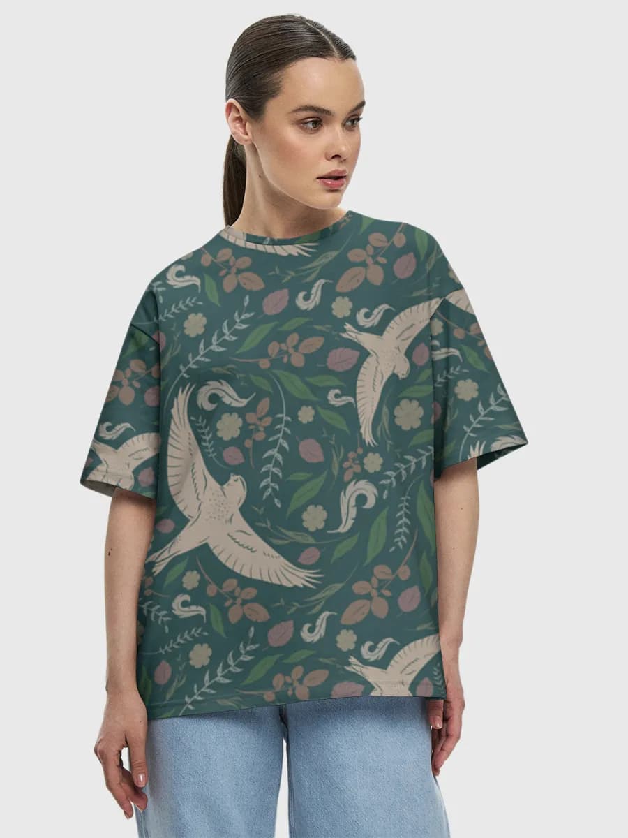Vintage Birds And Botanicals