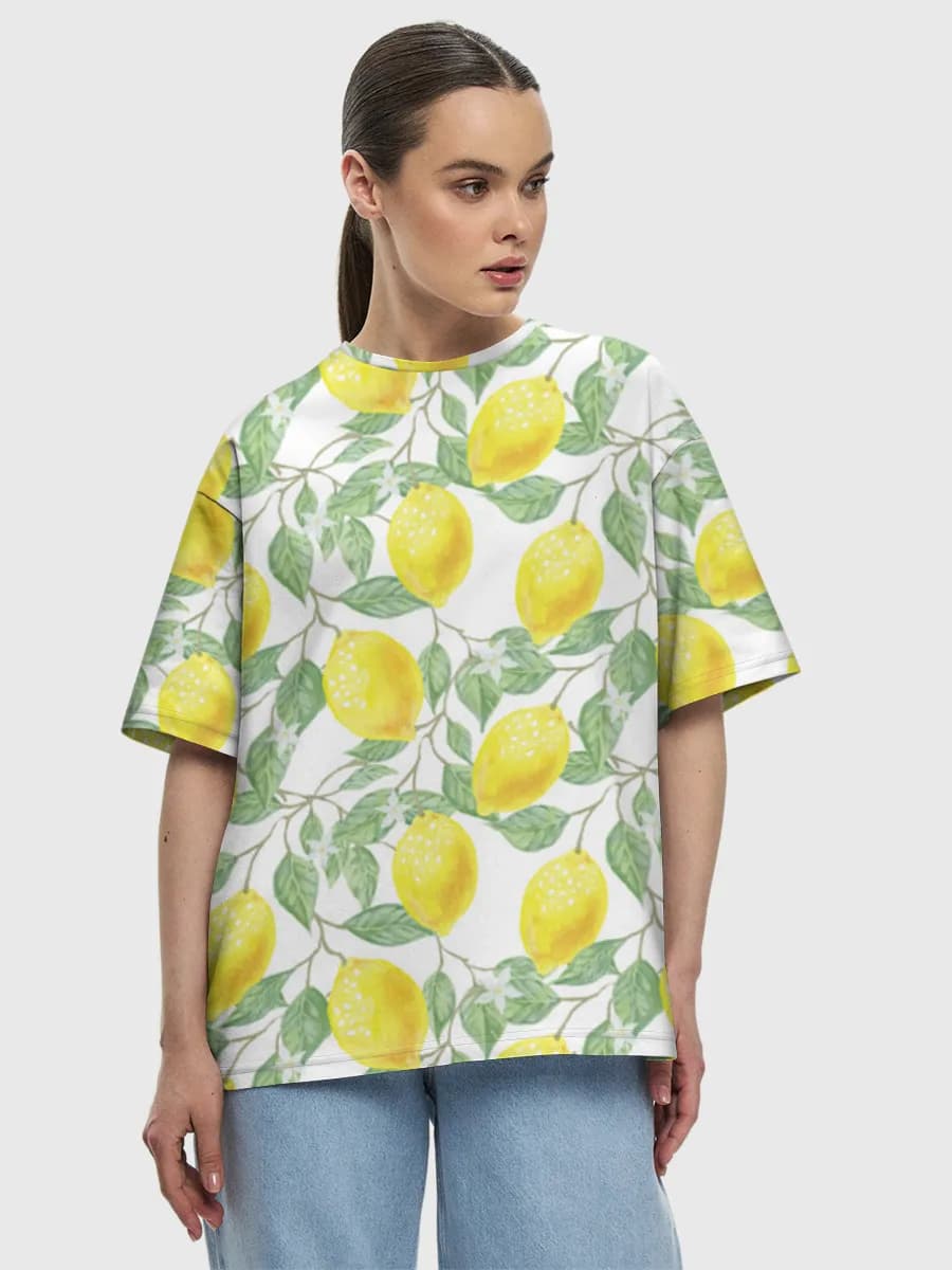 Watercolor Lemon Branches