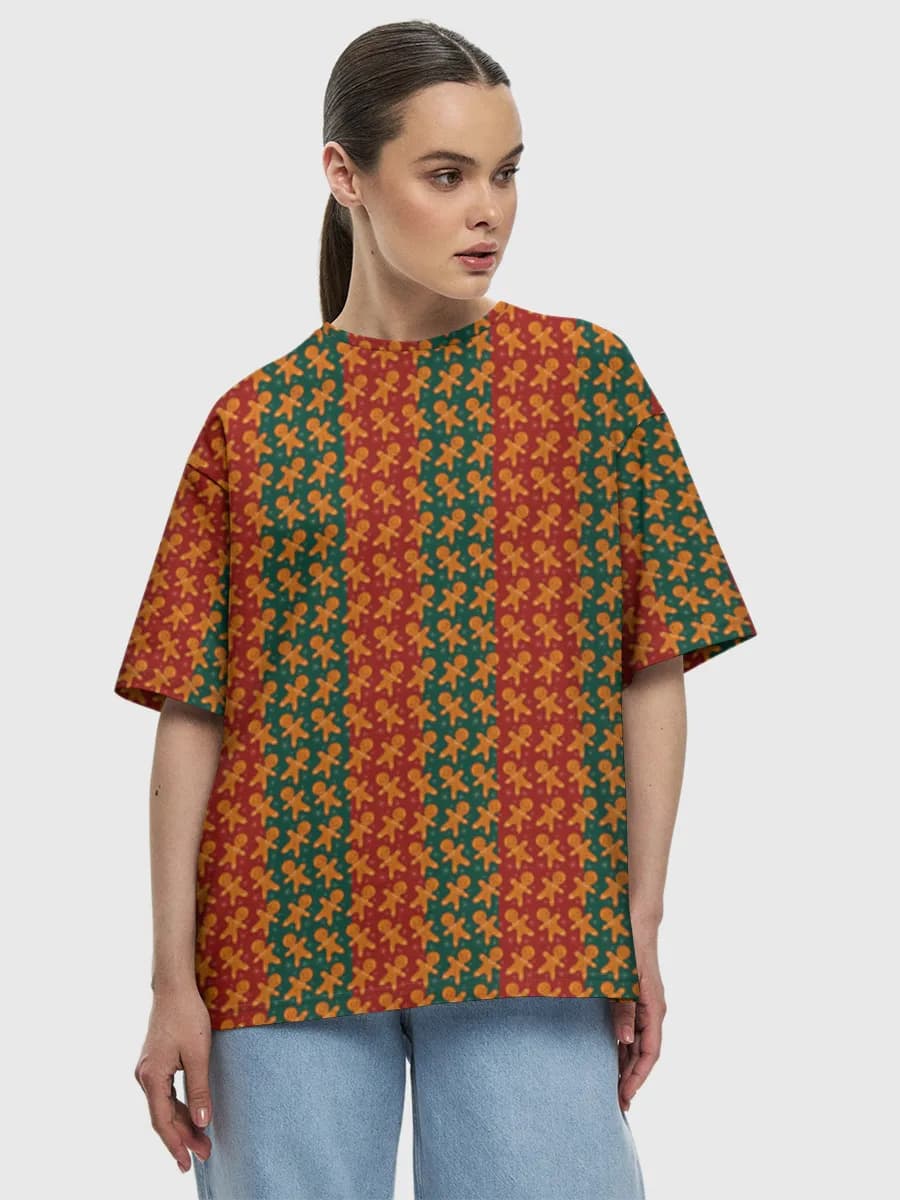 Women's oversized cotton T-shirt