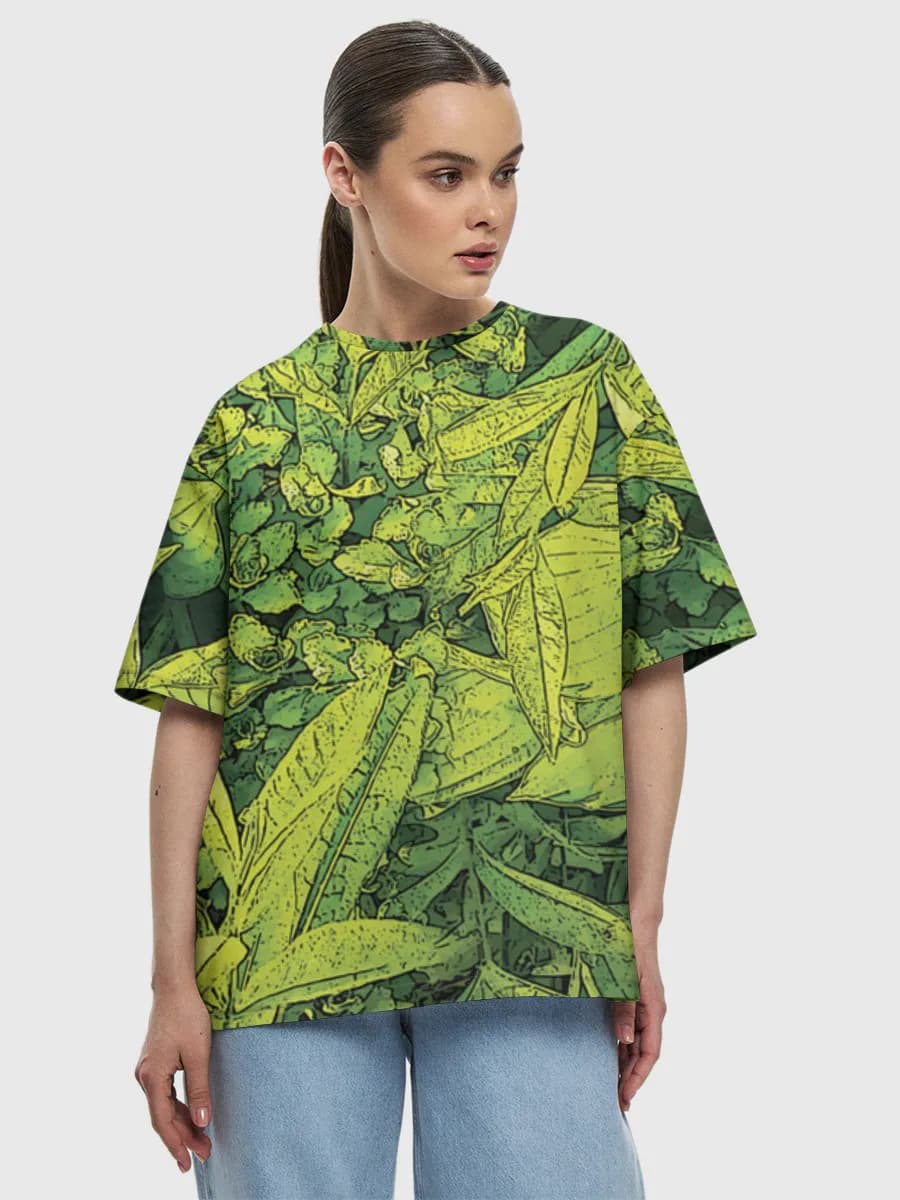 Green Botanical Leaves