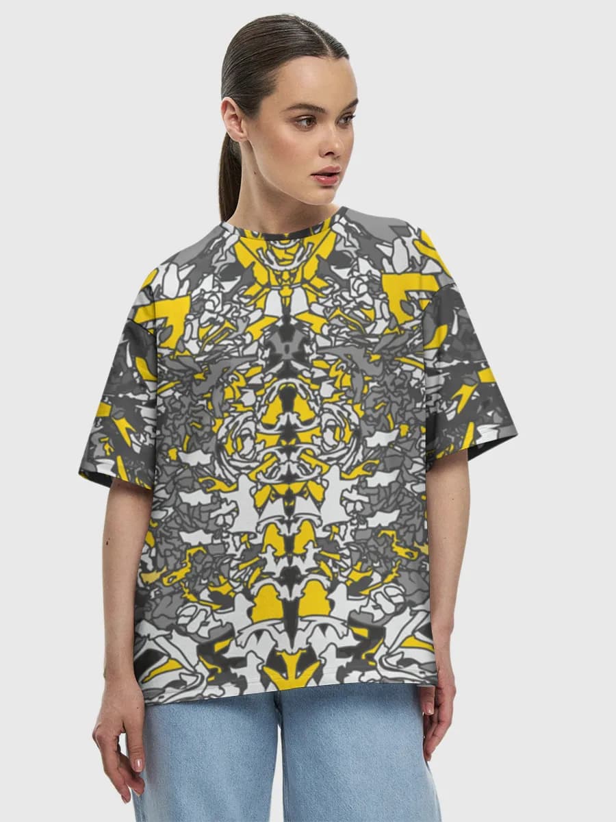 Women's oversized cotton T-shirt