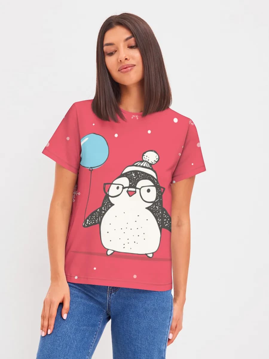 Women's basic cotton T-shirt