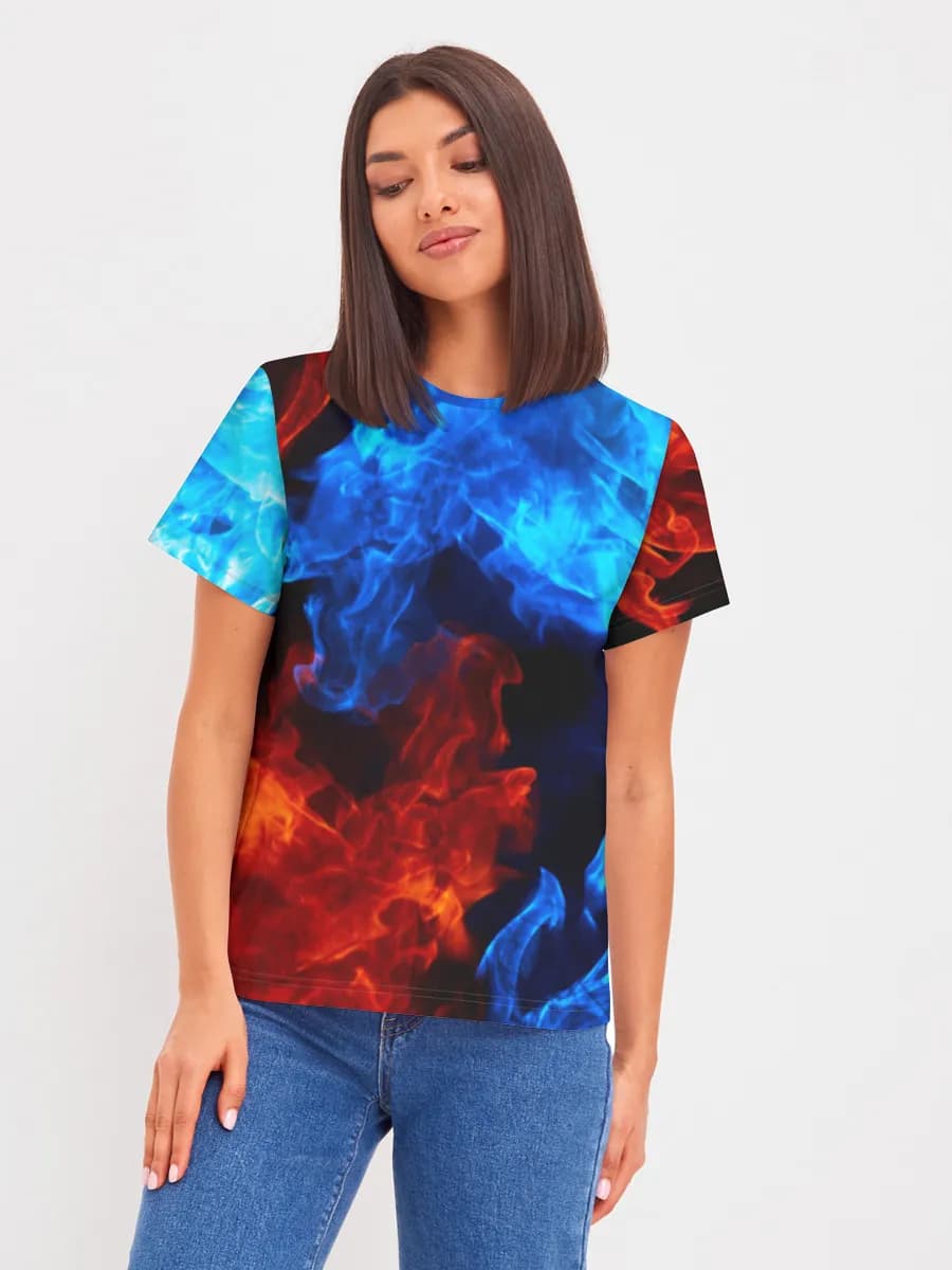 Women's basic cotton T-shirt