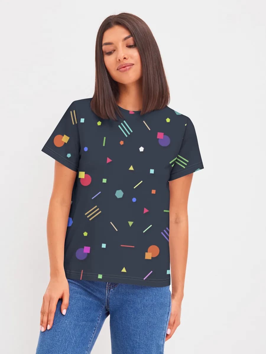 Retro Memphis Geometry
