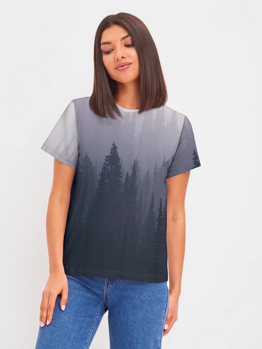Women's basic cotton T-shirt