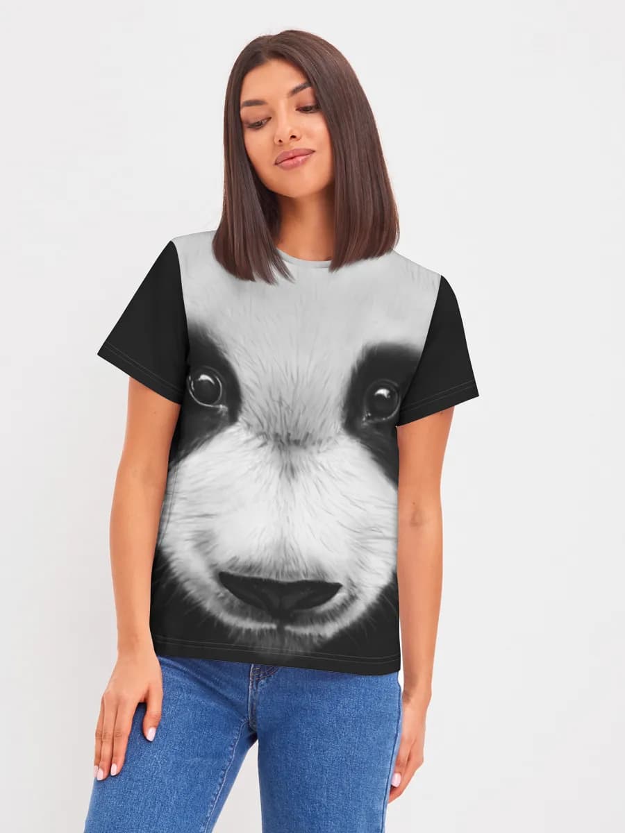 Women's basic cotton T-shirt